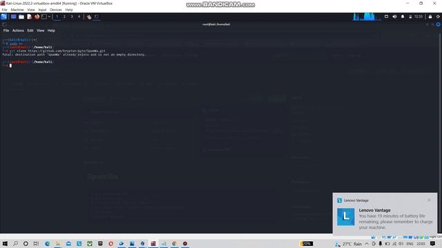 SPAM WHATSAPP MSG WITH KALI LINUX #hack #hackwhatsapp смотреть онлайн