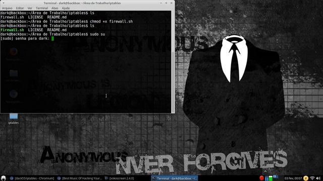 script de configuração do firewall iptables linux смотреть онлайн