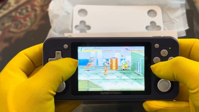 ANBERNIC RG351P Handheld Game Console Retro Gaming Linux Tony System Chip 64G Card 3.5" IPS Screen смотреть онлайн