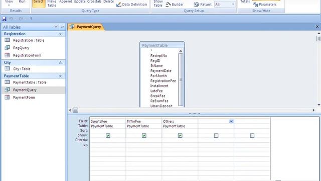 14) Microsoft Access & VBA Bangla Tutorial | How to Create Query by Query Design in MS Access смотреть онлайн