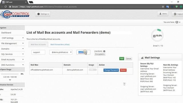 CentOS Web Panel - How to create new email accounts смотреть онлайн