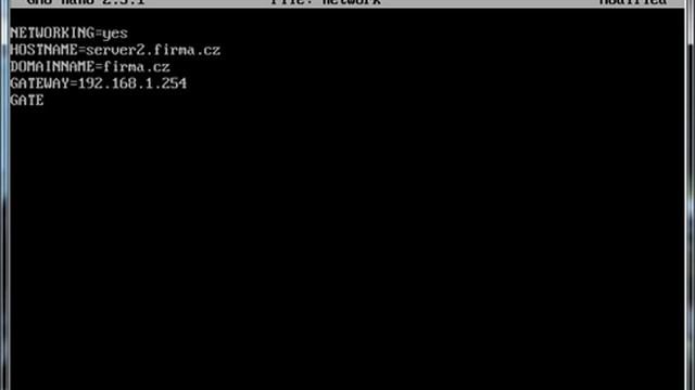 Fedora - /etc/sysconfig/network смотреть онлайн