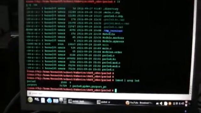 (parled.mp4)Linux Device Driver Programming, Parallel Port LED смотреть онлайн