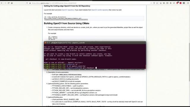 Tutorial video for 3D Cam 80x60 in Linux смотреть онлайн