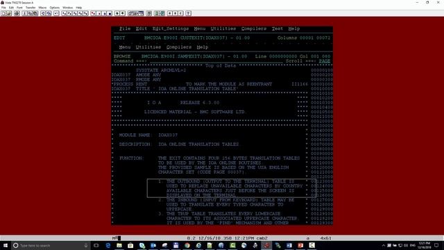 How to customize the OUTTAB in exit IOAX037 смотреть онлайн