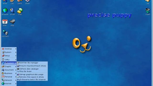 Puppy Linux 5.7 Presentation смотреть онлайн