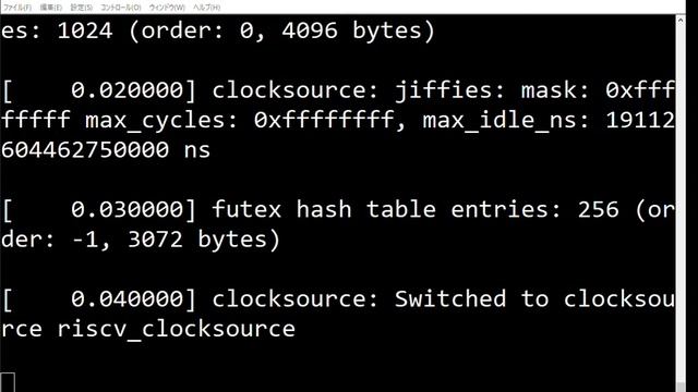 CPU 実験 2019 余興: 自作コア上で Linux が動作する様子 смотреть онлайн
