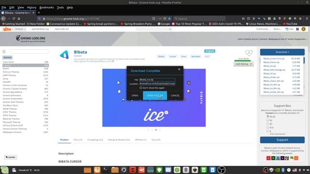 How To Customize Mouse Cursor Linux Mint
