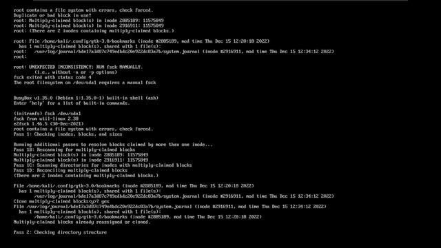 how to solved Initramsfs Busybox v1. 35.0 on linux | kali linux 22 смотреть онлайн