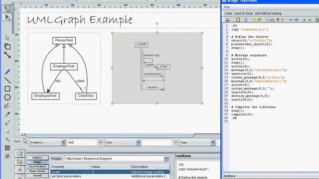 Sketchlet - Creating UMLGraph Diagrams смотреть онлайн