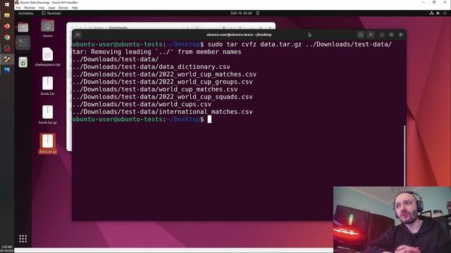 Linux ადმინისტრირება N10. არქივებთან მუშაობა смотреть онлайн