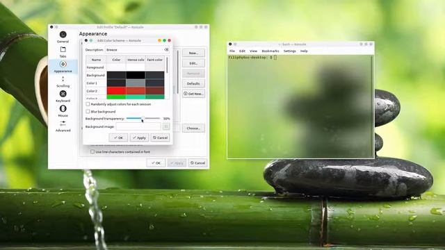 Make your Linux terminal background transparent смотреть онлайн