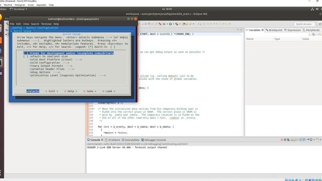 #003: Setting up Debugger for Nuttx with J Link in Ubuntu Desktop for GNU ARM Embedded смотреть онлайн