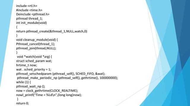 RTOS: RTLinux a short introduction смотреть онлайн