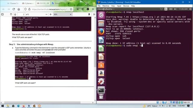 Detecting Threats and Vulnerabilities - 3.3.1.9 Lab (Cisco Cybersecurity Essentials) смотреть онлайн