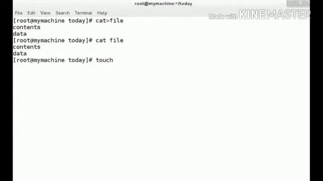 Difference between cat and touch | Linux | File and directory management смотреть онлайн