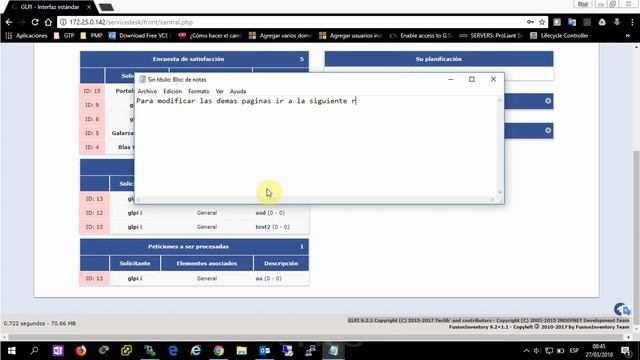 CAMBIAR el FOOTER de GLPI y FusionInventory смотреть онлайн