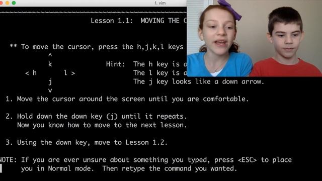 Learning VIM with vimtutor смотреть онлайн