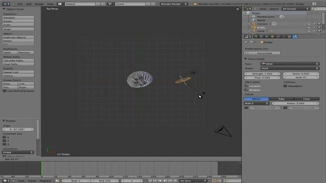 Quick Fur in Blender 2.60 - Linux - Blender 3D смотреть онлайн