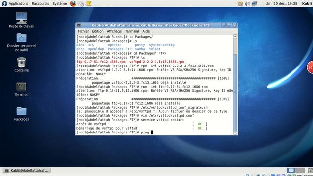 Installation et la configuration de service FTP sous Linux Fedora 13 (Darija) смотреть онлайн