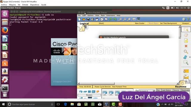 Instalación y desinstalación de Packet Tracer en Ubuntu смотреть онлайн