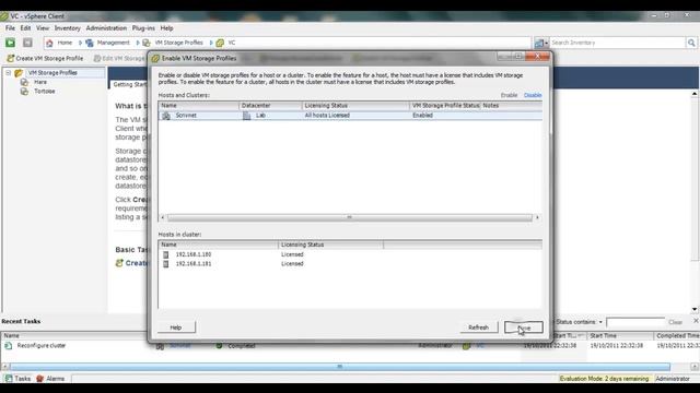 vmware vSphere5 Storage Profile configuration смотреть онлайн