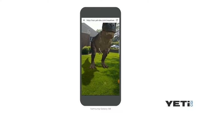 WebXR Large-Scale Character Animation Test (Android) смотреть онлайн