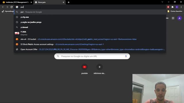 AWS Ec2 - Como se conectar na instancia ubuntu via putty смотреть онлайн