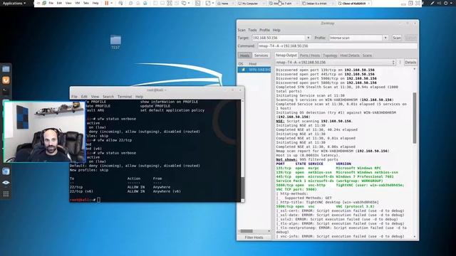 Cyber Hacks 101 - EP1 - VMs, Kali, and Port scanning tutorials смотреть онлайн