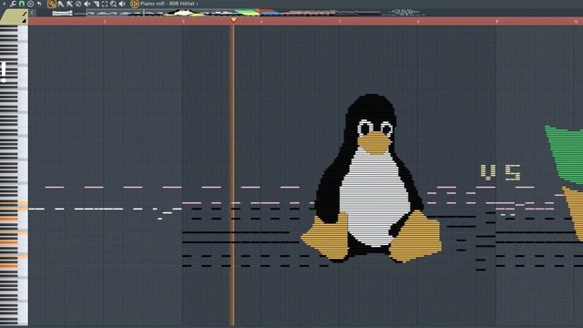 Linux Vs Windows XP - MIDI Art смотреть онлайн