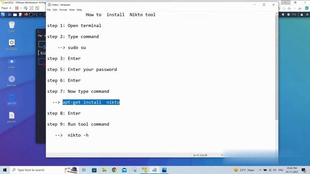 How to install NIKTO tool in 2023 #cybersecurity #hacking #ethicalhacking #india #lucknow смотреть онлайн