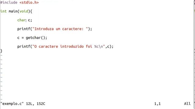 Introdução à linguagem C #8 - Tipos char, armazenar caracteres em C смотреть онлайн