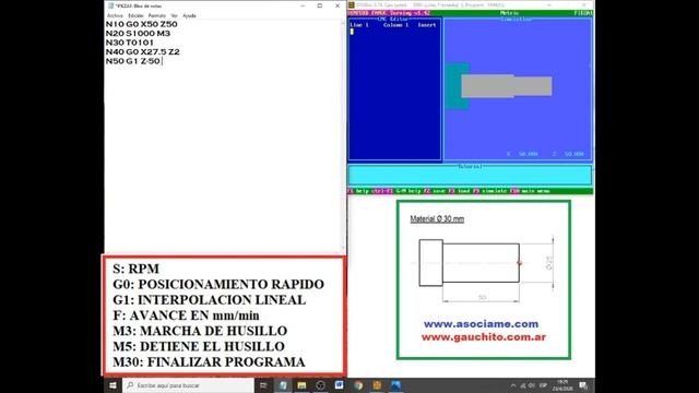 1 Curso programacion TORNO CNC DESDE CERO.para PRINCIPIANTES video 1 CONTROL NUMERICO смотреть онлайн
