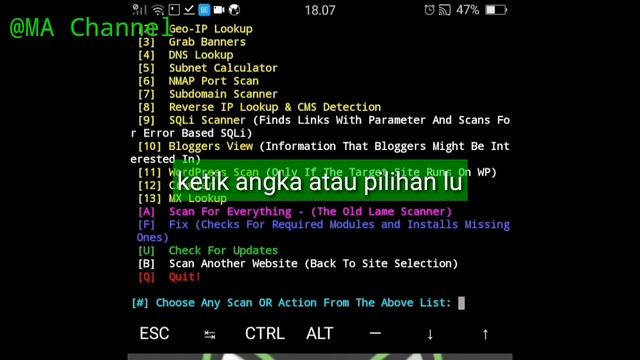 Cara mencari bug pada sebuah situs web | Tool Red_Hawk | MA channel смотреть онлайн