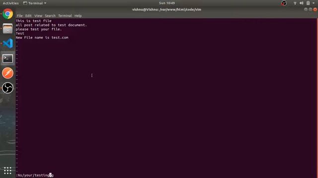 Search & Replace | #7 | Vim Editor Tutorial in Hindi смотреть онлайн