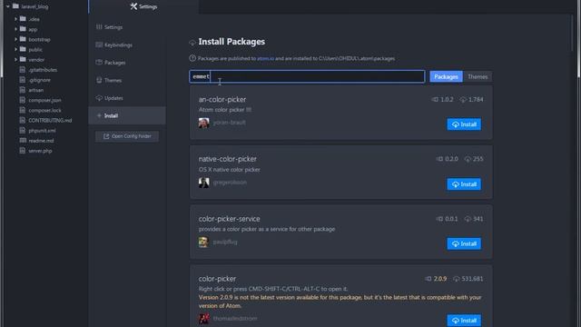 how to install emmet on atom смотреть онлайн