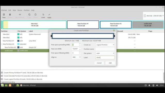 Praktek Belajar Membagi Partisi Untuk Menginstall Banyak OS Di Komputer смотреть онлайн