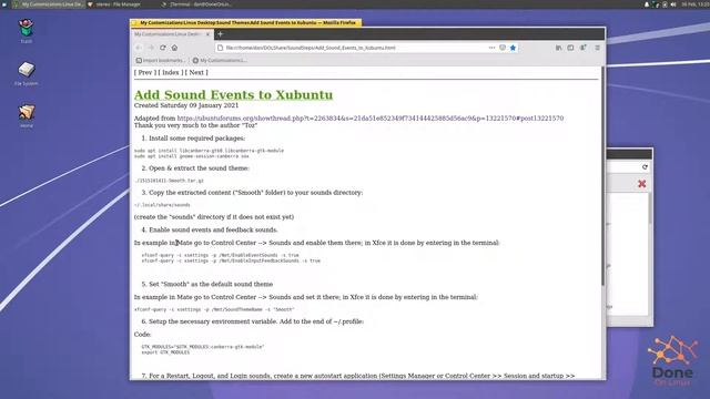 Sounds Done On Linux смотреть онлайн