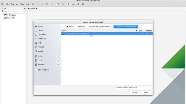 🔴🖥️🐧🔌 How To Open Kali Linux.vmx In VMware Work Station-6 смотреть онлайн