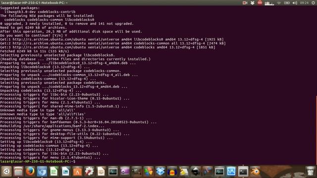 How to install CodeBlocks on Linux Ubuntu смотреть онлайн