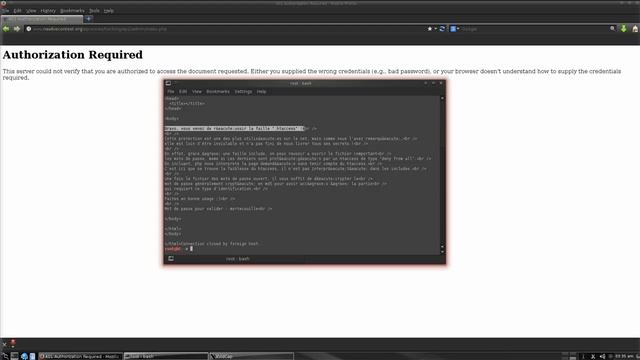 .htaccess Apache - telnet exploitation смотреть онлайн