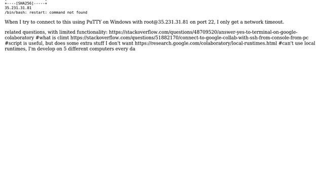 Unix & Linux: Connect to VM through SSH (Google Colab and PuTTY) смотреть онлайн
