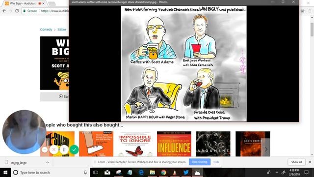 Win Bigly. Scott Adams. Political Cartoon. Donald Trump. Mike Cernovich. Roger Stone смотреть онлайн