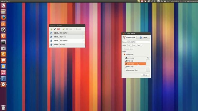 Alarm Clock in Ubuntu 13.10 смотреть онлайн