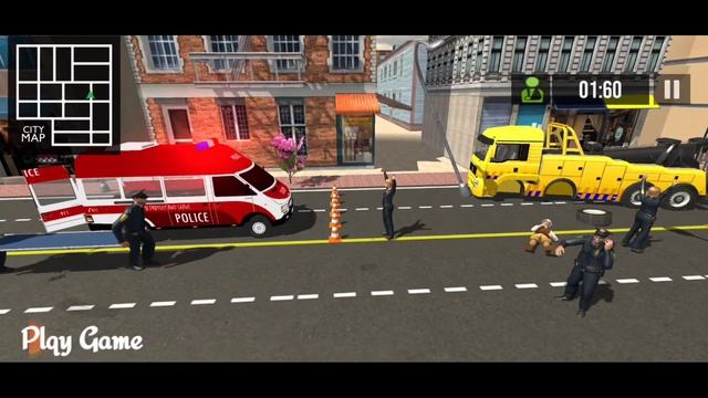Police Ambulance Van Driving Rescue Simulator 911 Emergency - Android Gameplay - Ios Gameplay смотреть онлайн