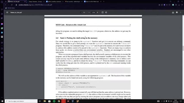 Return to libc laboratorio смотреть онлайн