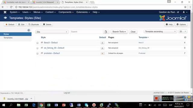 CONFIGURACION E INSTALACION DE JOOMLA 3x CENTOS 7 смотреть онлайн