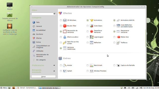 configurar cubo de escritorio en linux mint 11 katya смотреть онлайн