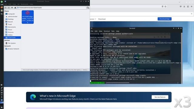 How to install Microsoft Edge on MX Linux 21.3 смотреть онлайн