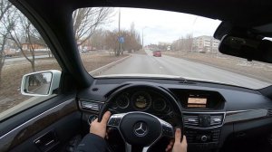 2012 Mercedes-Benz E200 POV TEST DRIVE